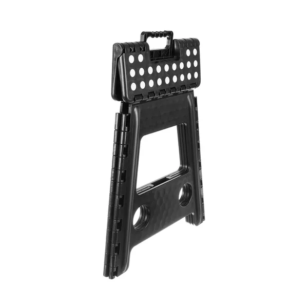 Folding stool black and white 39cm