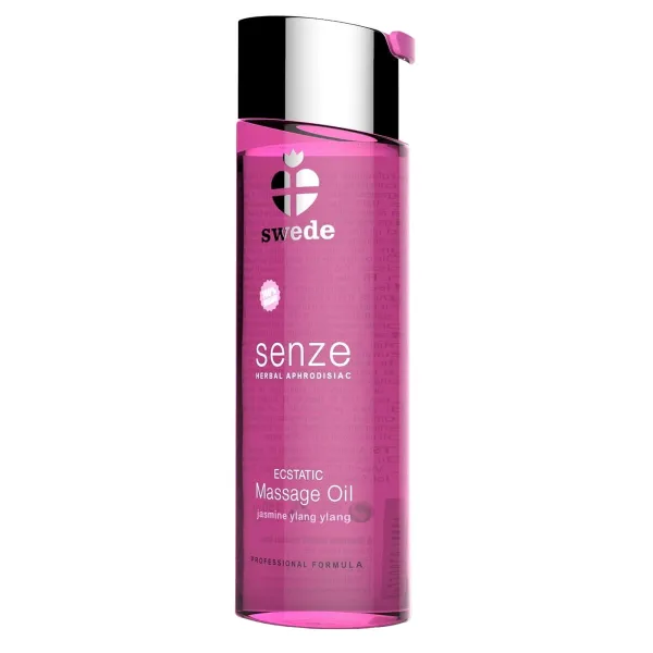 Erotinis masažinis aliejus Swede ECSTATIC 75 ml Jazminas Petitgrain