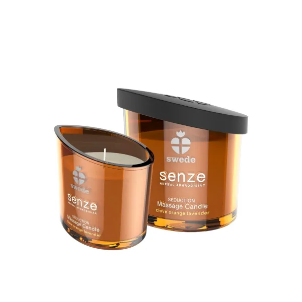 Masāžas Svece Swede Seduction Lavanda Oranžs Āboliņš 150 ml