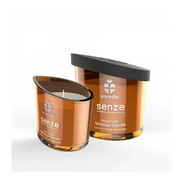 Masāžas Svece Swede Seduction Lavanda Oranžs Āboliņš 150 ml