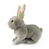 Rappa - Plush realistic stuffed rabbit 23 cm Eco-Friendly Soft Collection