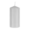 White cylinder candle - set of 8 | Buy online — Megaluks