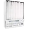 White taper candle - set of 40