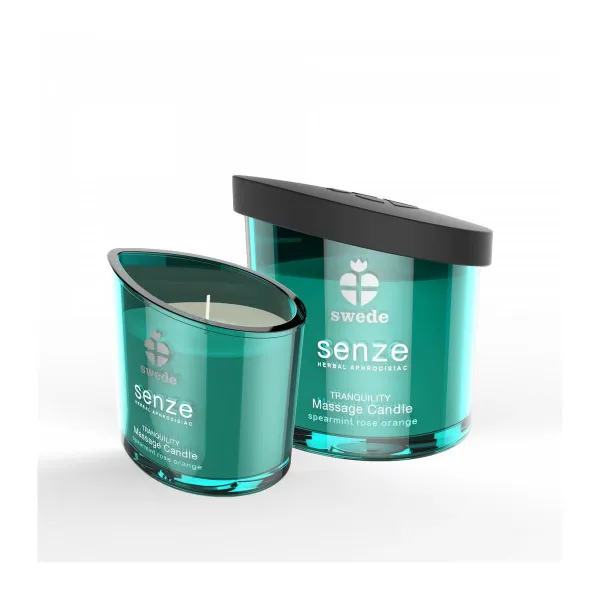 Свечи для массажа Swede Tranquility Оранжевый розами 50 ml
