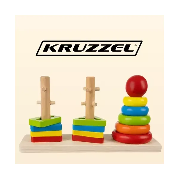 Puidust puslesorteerija Kruzzel 19870 | Osta veebist — Megaluks