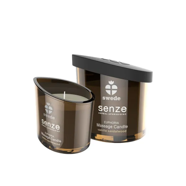 Свечи для массажа Swede Euphoria Сандал Ваниль 50 ml