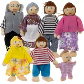 Miniature dolls - 7pcs Kruzzel 19764 | Buy online — Megaluks