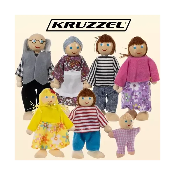 Miniature dolls - 7pcs Kruzzel 19764 | Buy online — Megaluks