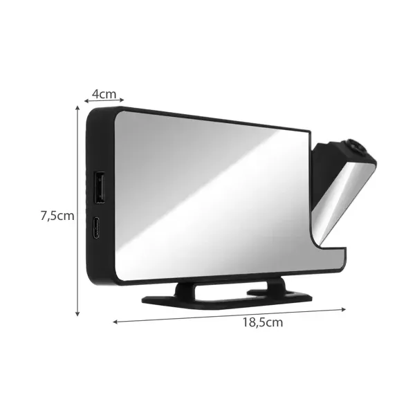 Alarm clock - LED clock with projector Izoxis 19576 | Buy online — Megaluks