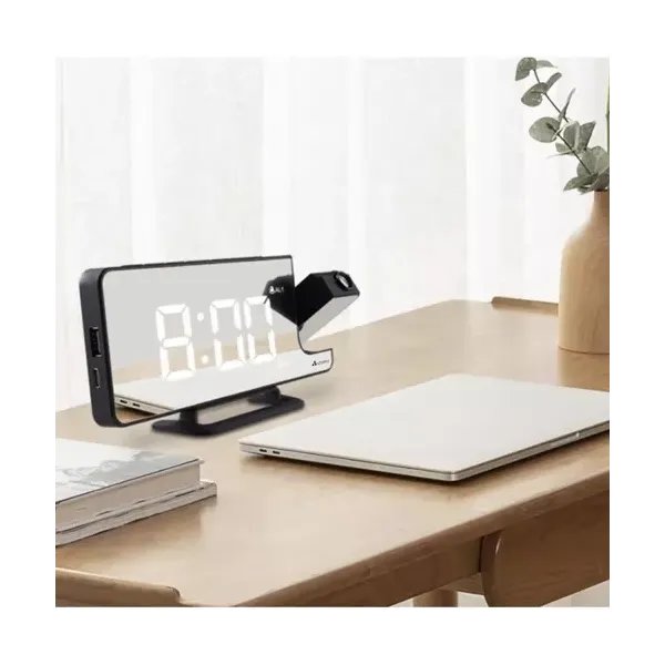 Alarm clock - LED clock with projector Izoxis 19576 | Buy online — Megaluks