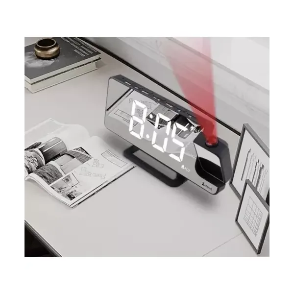 Alarm clock - LED clock with projector Izoxis 19576 | Buy online — Megaluks