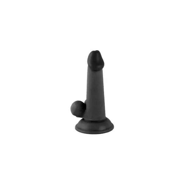 Reālistiskais Dildo VSCNOVELTY Melns 16 cm