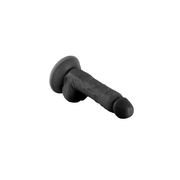 Realistlik dildo VSCNOVELTY Must 18,5 cm