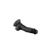 Realistlik dildo VSCNOVELTY Must 19 cm