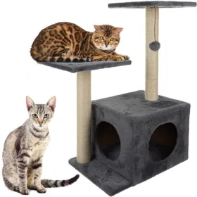 Cat tree 71cm gray Purlov 21712 | Buy online — Megaluks