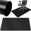 Protective mat under the chair 100x140cm RUHHY - black | Buy online — Megaluks