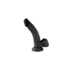 Realistlik dildo VSCNOVELTY Must 20 cm