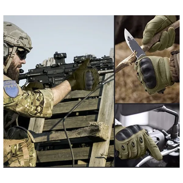 Tactical gloves L-khaki Trizand 21771
