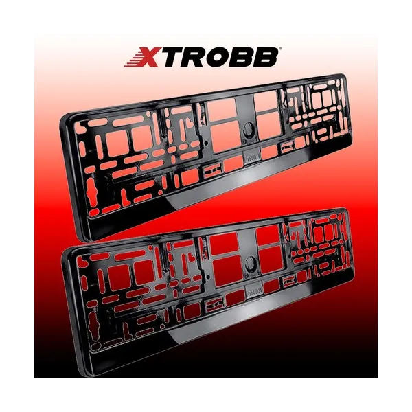 License plate frame 2 pcs Xtrobb 22028 | Buy online — Megaluks
