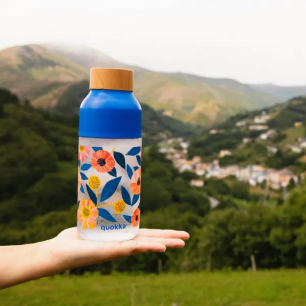 Quokka Ice - ecozen Water Bottle 570 ml (Summer Garden)