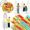 Blocks - straws - set of 408 pcs. 22408 | Buy online — Megaluks