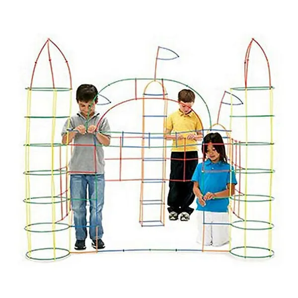Blocks - straws - set of 408 pcs. 22408 | Buy online — Megaluks