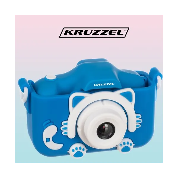 Digital camera blue Kruzzel AC22295 | Buy online — Megaluks