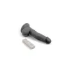 Realistlik dildo VSCNOVELTY Must 22 cm