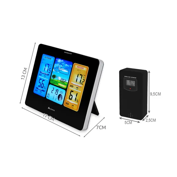 Izoxis 22452 Weather Station | Buy online — Megaluks