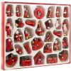 WOODEN HANGINGS / CHRISTMAS TREE BALLS 30 pcs | Buy online — Megaluks