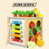 Wooden educational cube - Kruzzel sorter 22566 | Buy online — Megaluks