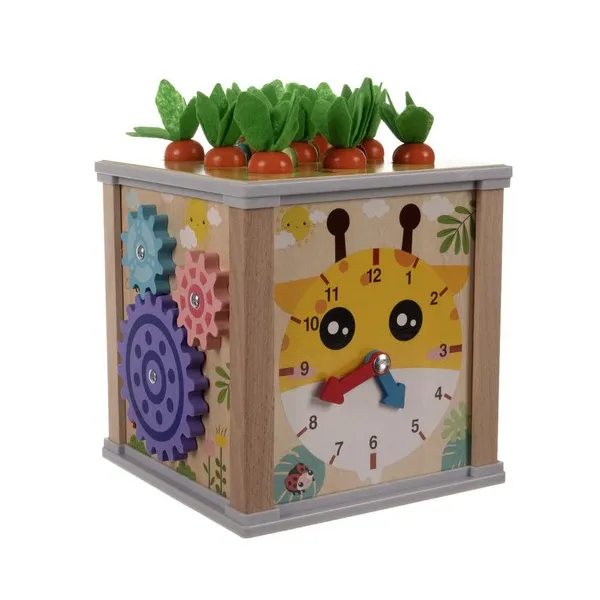 Wooden educational cube - Kruzzel sorter 22566 | Buy online — Megaluks