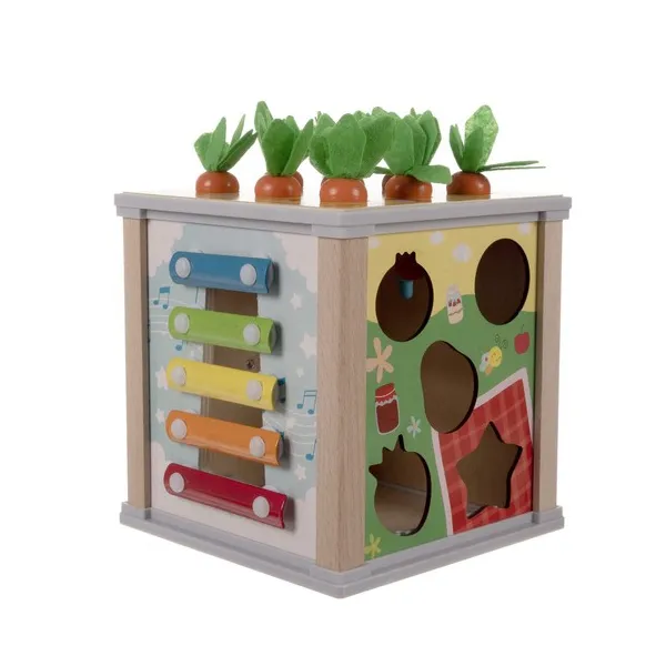 Wooden educational cube - Kruzzel sorter 22566 | Buy online — Megaluks