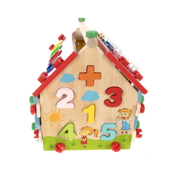 Wooden educational house Kruzzel 22564