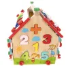 Wooden educational house Kruzzel 22564