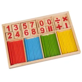 Wooden sticks for learning to count 22447 | Buy online — Megaluks
