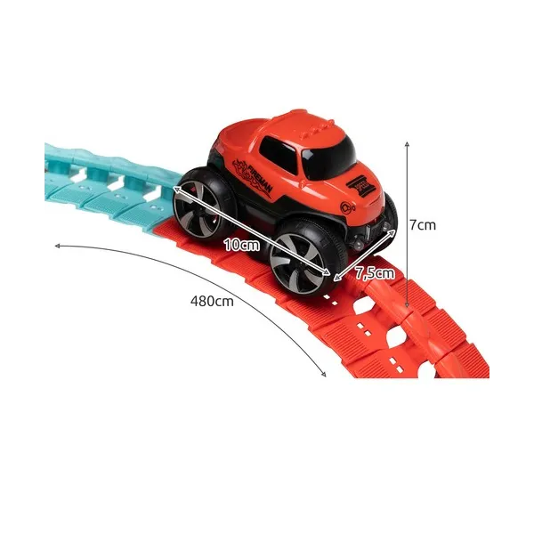 Race track - 193 pieces + car 22461 | Buy online — Megaluks