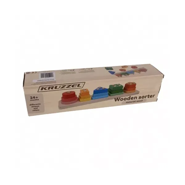 Puidust puslesorteerija Kruzzel 22492 | Osta veebist — Megaluks