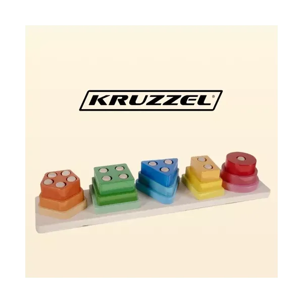 Puidust puslesorteerija Kruzzel 22492 | Osta veebist — Megaluks