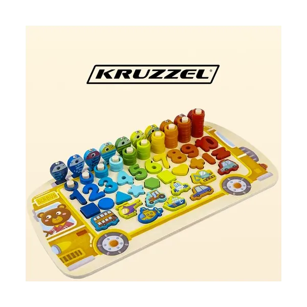Puidust pusle - sorteerija 6 ühes Kruzzel 22636 | Osta veebist — Megaluks