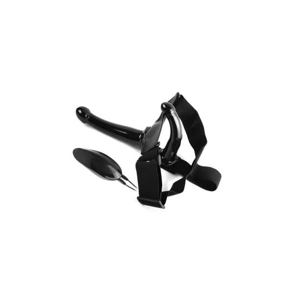 Strap-on dildo VSCNOVELTY Musta 17,8 cm