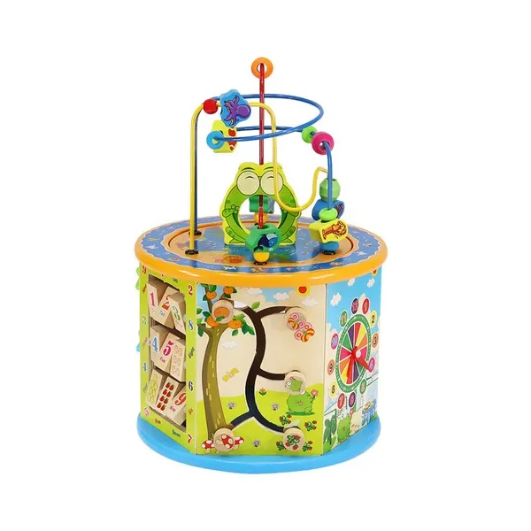 Wooden educational cube 22429 | Buy online — Megaluks