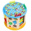 Wooden educational cube 22429 | Buy online — Megaluks