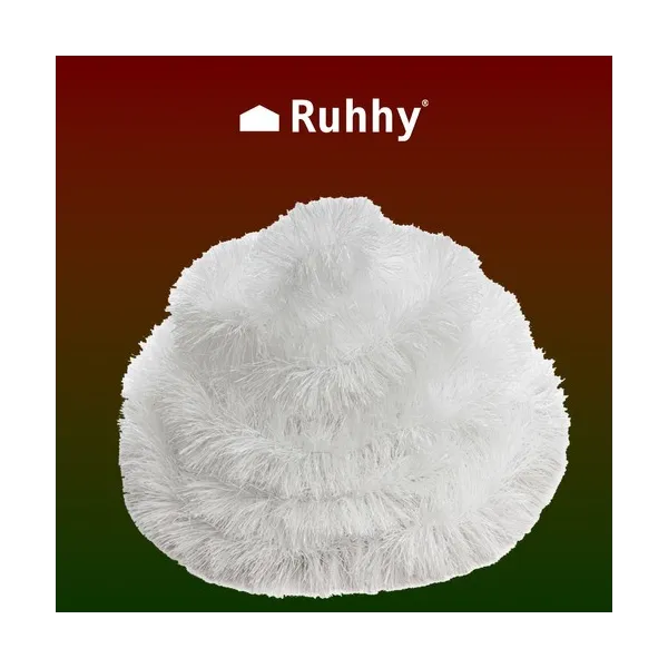 Christmas tree garland - white 6m Ruhhy 22307 | Buy online — Megaluks