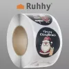 Christmas stickers - roll 500pcs Ruhhy 22328 | Buy online — Megaluks