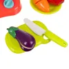 Vegetables and fruits for cutting with basket 22877