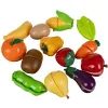 Vegetables and fruits for cutting with basket 22877