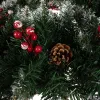 Wreath - snow-covered Christmas decoration Ruhhy 22302