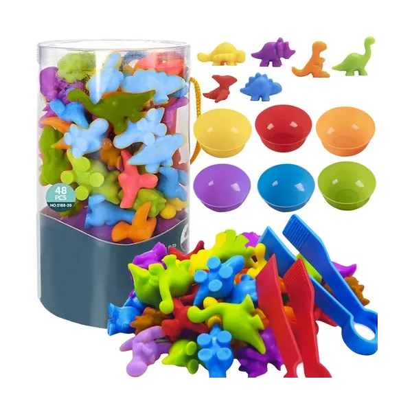 Dinosaurs - learning to count set 22496 | Buy online — Megaluks
