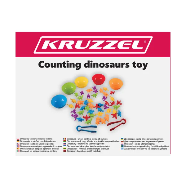 Dinosaurs - learning to count set 22496 | Buy online — Megaluks